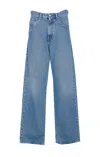 Mm6 Maison Margiela Wide-leg Jeans In Blue