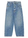 Mm6 Maison Margiela Wide-leg Jeans In Blue