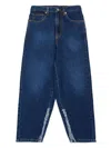 Mm6 Maison Margiela Wide-leg Jeans In Blue