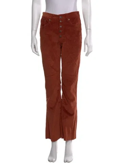 Pre-owned Mm6 Maison Margiela Wide Leg Pants In Orange