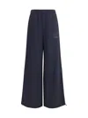 Mm6 Maison Margiela Wide-leg Track Pants From The Salomon X Mm6 In Gray
