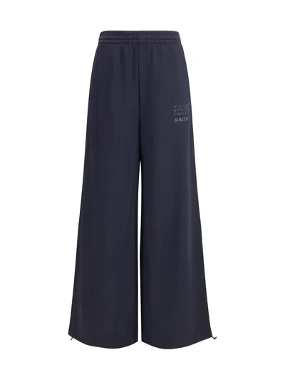 Mm6 Maison Margiela Wide-leg Track Pants From The Salomon X Mm6 In Gray