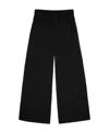 Mm6 Maison Margiela Wide-leg Trousers In Black