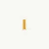 Mm6 Maison Margiela Wide Numeric Ring In Gold
