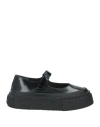 Mm6 Maison Margiela Sneakers Low Top Platform Sole In Black