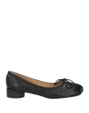 Mm6 Maison Margiela Mm6 By Maison Margiela Classic Anatomical Ballerinas In Black