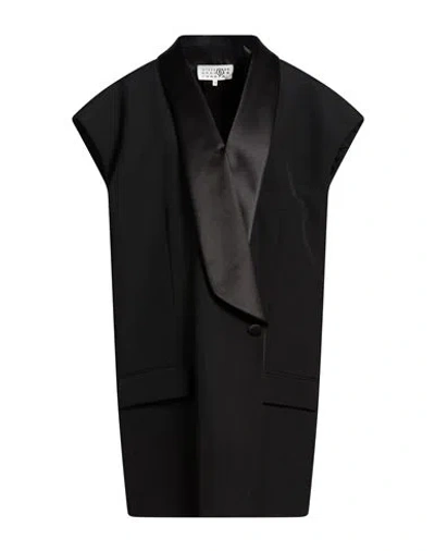 Mm6 Maison Margiela Single-breasted Blazer In Black