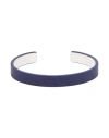 Mm6 Maison Margiela Woman Bracelet Bright Blue Size Ii Brass