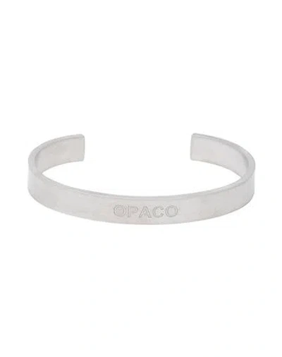 Mm6 Maison Margiela Woman Bracelet Silver Size Ii Brass In Metallic