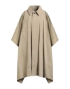 Mm6 Maison Margiela Woman Cape Sand Size 8 Cotton In Sand
