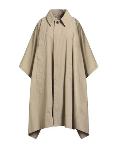 Mm6 Maison Margiela Woman Cape Sand Size 8 Cotton