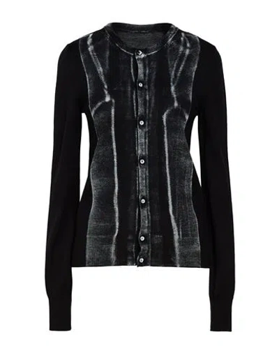 Mm6 Maison Margiela Solid-color Knitted Sweater In Black