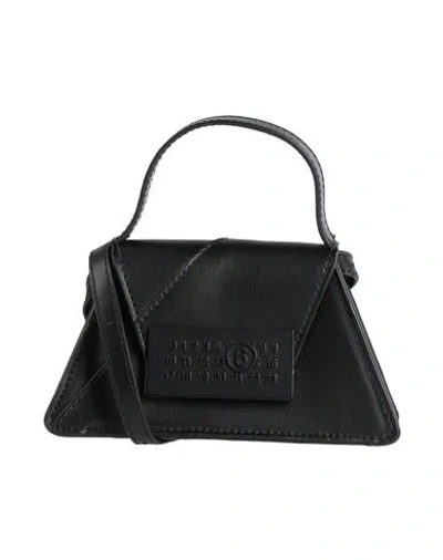 Mm6 Maison Margiela Woman Cross-body Bag Black Size - Cow Leather