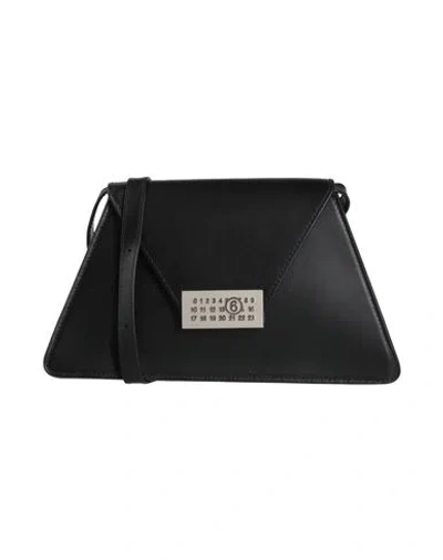 Mm6 Maison Margiela Woman Cross-body Bag Black Size - Cow Leather