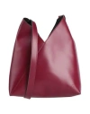 Mm6 Maison Margiela Woman Cross-body Bag Garnet Size - Cow Leather