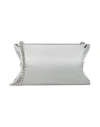 MM6 MAISON MARGIELA MM6 MAISON MARGIELA WOMAN CROSS-BODY BAG SILVER SIZE - COW LEATHER, IRON