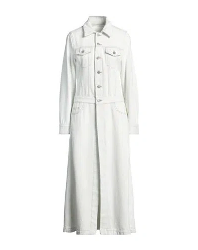 MM6 MAISON MARGIELA MM6 MAISON MARGIELA WOMAN DENIM OUTERWEAR BLUE SIZE 6 COTTON