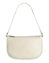 Mm6 Maison Margiela Double Compartment Shoulder Bag In Beige