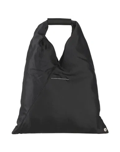 Mm6 Maison Margiela Woman Handbag Black Size - Textile Fibers
