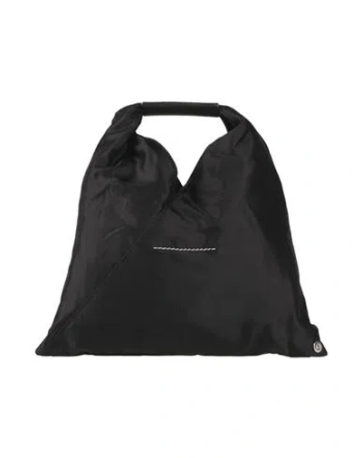 Mm6 Maison Margiela Woman Handbag Black Size - Textile Fibers