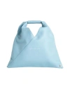 Mm6 Maison Margiela Triangle Open Top Tote Bag In Blue