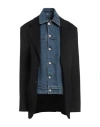 Mm6 Maison Margiela Woman Jacket Black Size 8 Polyester, Virgin Wool, Elastane In Black