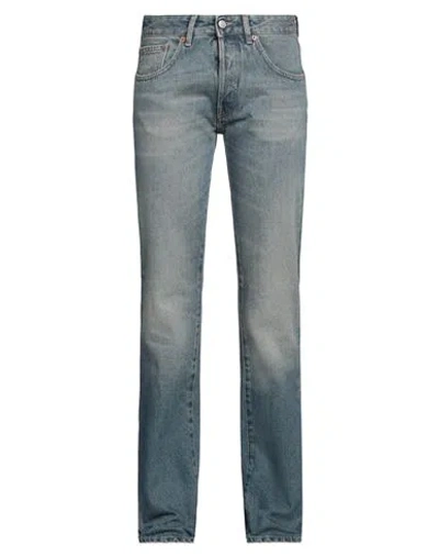 Mm6 Maison Margiela Woman Jeans Blue Size 30 Cotton