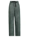 Mm6 Maison Margiela Woman Jeans Green Size 29 Cotton