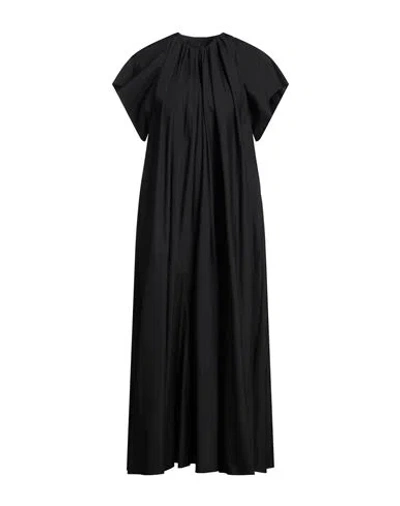 MM6 MAISON MARGIELA MM6 MAISON MARGIELA WOMAN MAXI DRESS BLACK SIZE 2 COTTON
