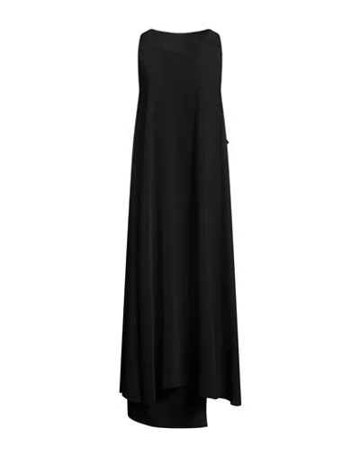 Mm6 Maison Margiela Woman Maxi Dress Black Size 8 Polyester
