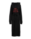 Mm6 Maison Margiela Oversize Sweatshirt With Hood And Print In Black