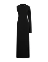 Mm6 Maison Margiela Woman Maxi Dress Black Size L Cotton, Elastane