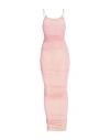Mm6 Maison Margiela Woman Maxi Dress Blush Size Xs Polyamide, Elastane In Pink