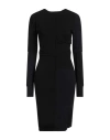 Mm6 Maison Margiela Woman Midi Dress Black Size S Viscose, Polyester, Cotton