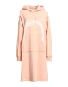 Mm6 Maison Margiela Woman Midi Dress Blush Size S Cotton