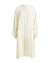 Mm6 Maison Margiela Midi Dresses In White