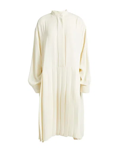 Mm6 Maison Margiela Midi Dresses In White