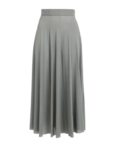 Mm6 Maison Margiela Midi Skirts In Grey