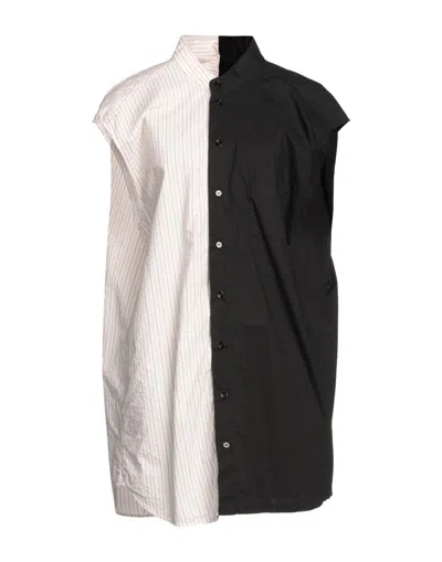 Mm6 Maison Margiela Short Dresses In Black