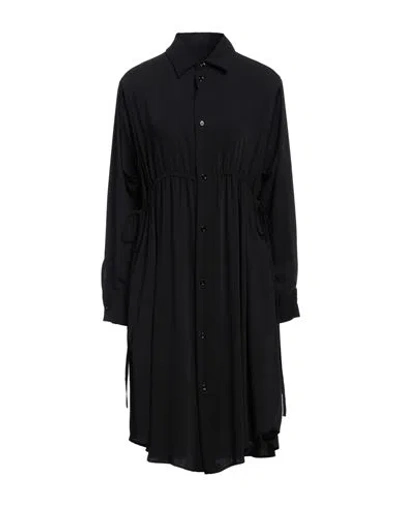 Mm6 Maison Margiela Woman Mini Dress Black Size 6 Polyester
