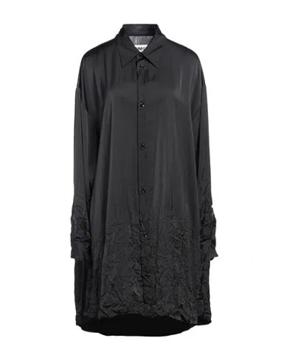 Mm6 Maison Margiela Woman Mini Dress Black Size M Polyester