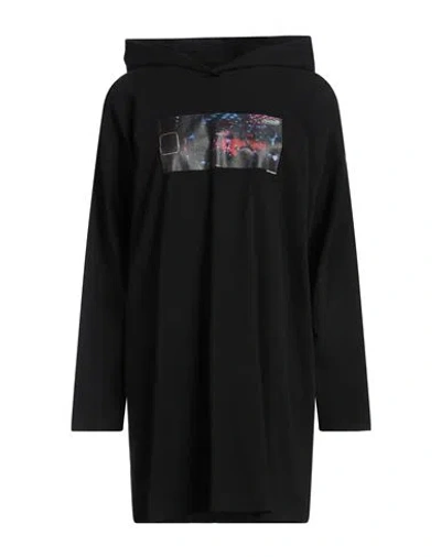 Mm6 Maison Margiela Woman Mini Dress Black Size S Cotton