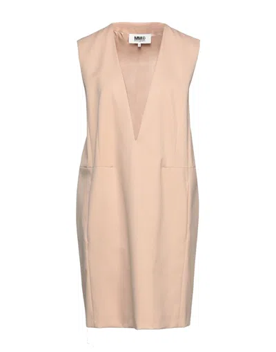Mm6 Maison Margiela Short Dresses In Pink