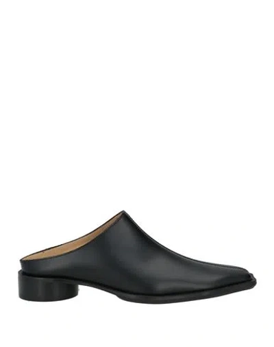Mm6 Maison Margiela Woman Mules & Clogs Black Size 7 Synthetic Fibers