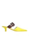 Mm6 Maison Margiela Repurposed Belt 50mm Leather Mules In Green