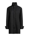 Mm6 Maison Margiela Woman Overcoat & Trench Coat Black Size 10 Polyester In Black