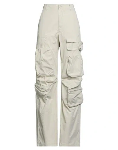 Mm6 Maison Margiela Woman Pants Beige Size 10 Cotton