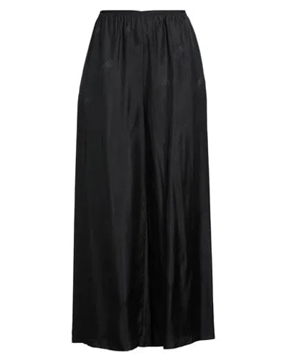 Mm6 Maison Margiela Woman Pants Black Size 10 Viscose In Black