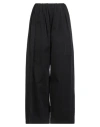 Mm6 Maison Margiela Woman Pants Black Size 2 Cotton