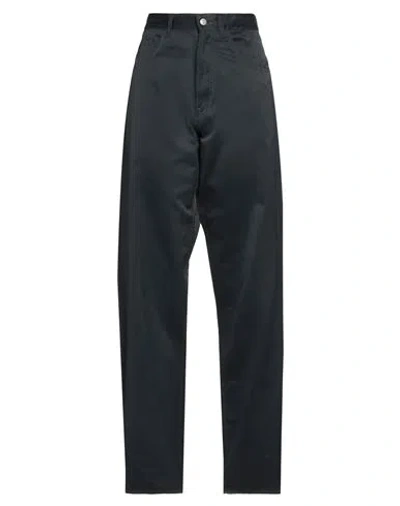 Mm6 Maison Margiela Woman Pants Black Size 29 Cotton, Polyester